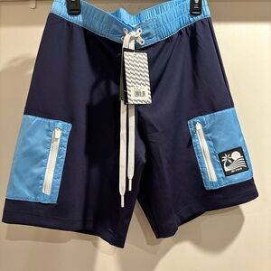 NWT New Balance X Staud Neoprene Board Short Size S